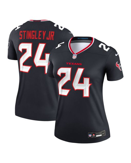 Women’s Houston Texans Derek Stingley Jr. Navy Legend Player Performance Top