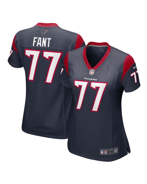 Women’s Houston Texans George Fant Navy Game Jersey