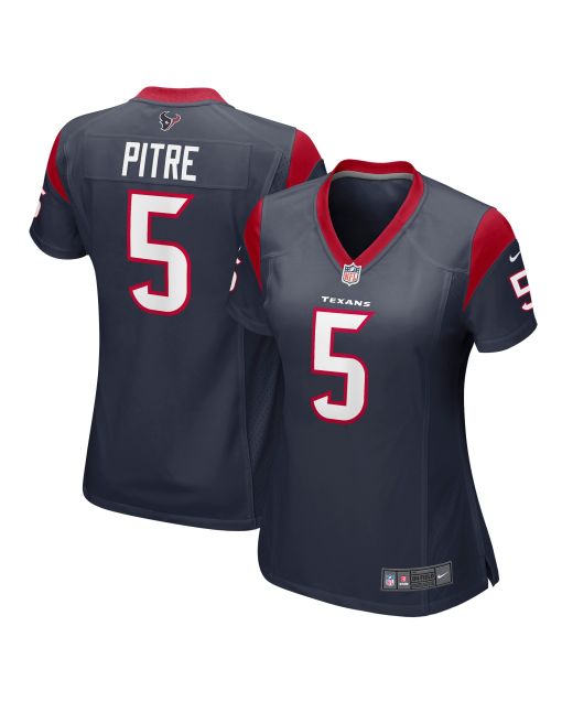 Women’s Houston Texans Jalen Pitre Navy Game Player Jersey