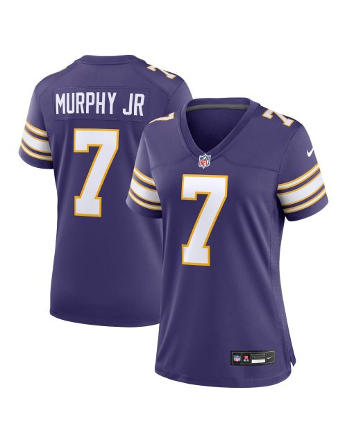 Women’s Minnesota Vikings Byron Murphy Jr. Purple Classic Player Game Jersey