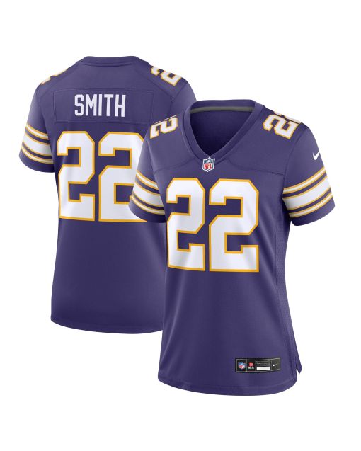 Women’s Minnesota Vikings Harrison Smith Purple Classic Player Game Jersey
