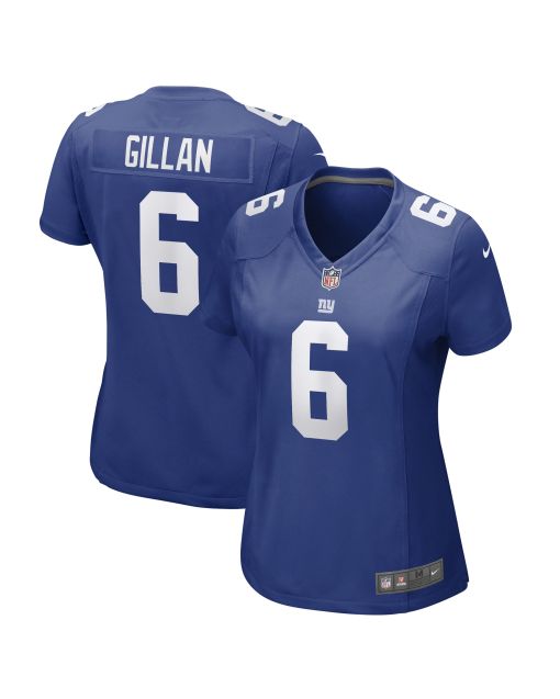 Women’s New York Giants Jamie Gillan Royal Game Player Jersey