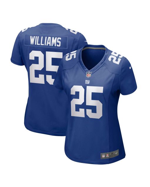 Women’s New York Giants Rodarius Williams Royal Game Player Jersey