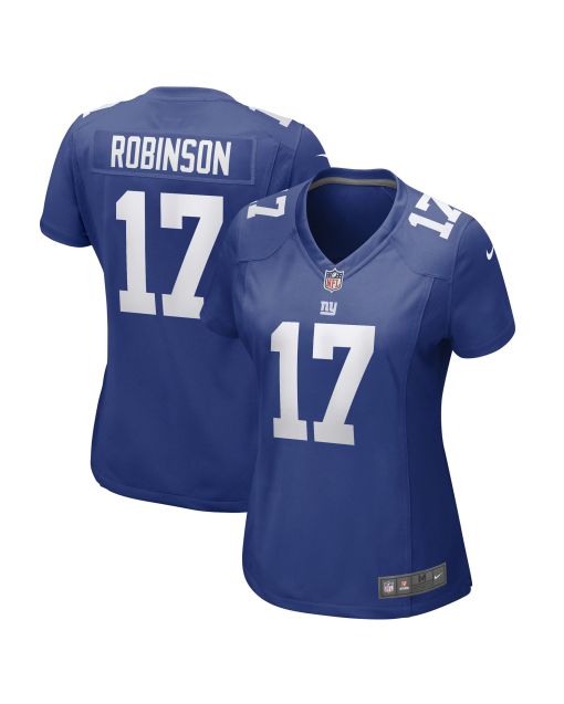 Women’s New York Giants Wan’Dale Robinson Royal Game Player Jersey