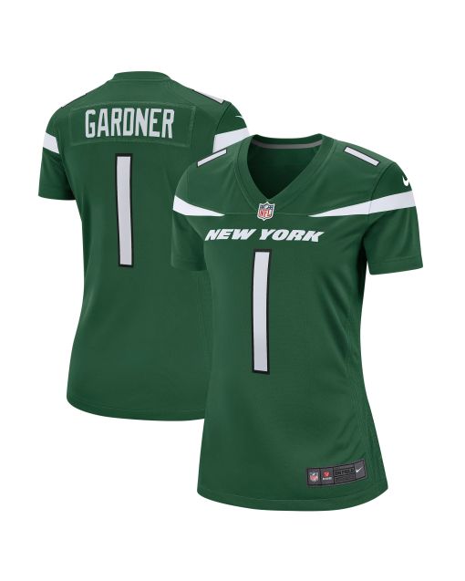 Women’s New York Jets Ahmad Sauce Gardner Green Player Jersey
