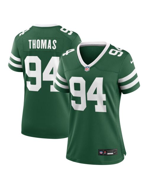 Women’s New York Jets Solomon Thomas Legacy Green Team Game Jersey