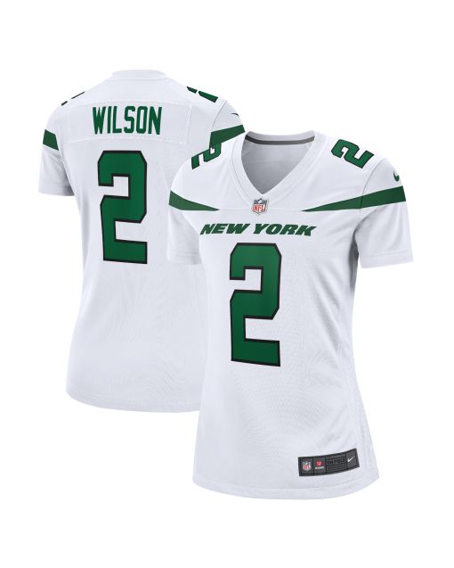 Women’s New York Jets Zach Wilson White Player Jersey
