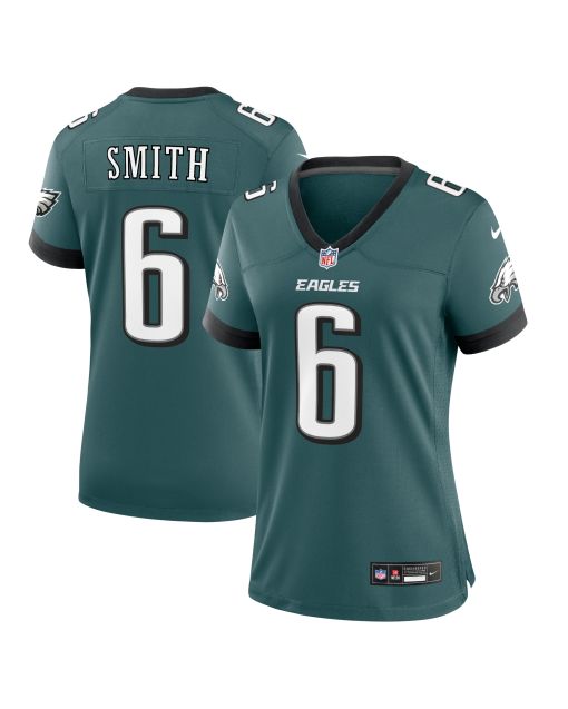 Women’s Philadelphia Eagles DeVonta Smith Midnight Green Team Game Jersey