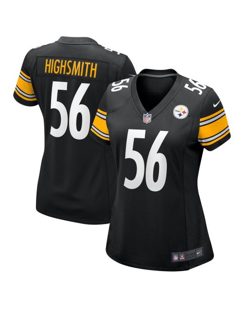 Women’s Pittsburgh Steelers Alex Highsmith Black Game Jersey