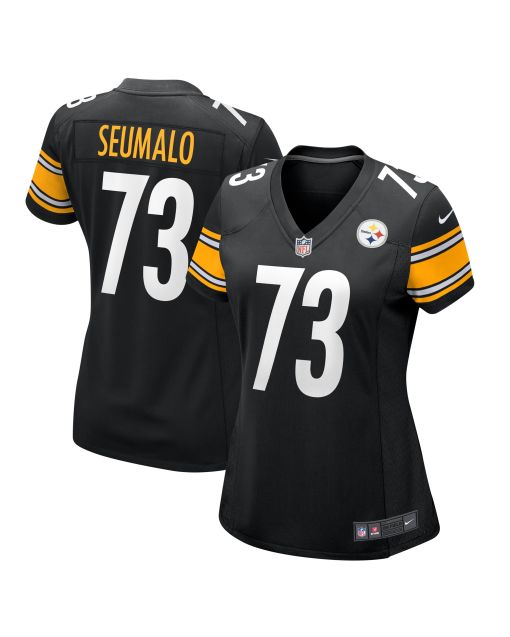 Women’s Pittsburgh Steelers Isaac Seumalo Black Game Jersey
