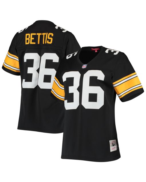 Women’s Pittsburgh Steelers Jerome Bettis Mitchell & Ness Black 1996 Legacy Jersey