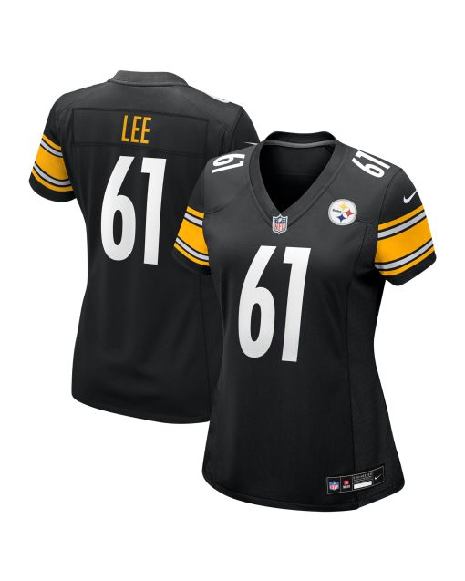 Women’s Pittsburgh Steelers Logan Lee Black Game Jersey