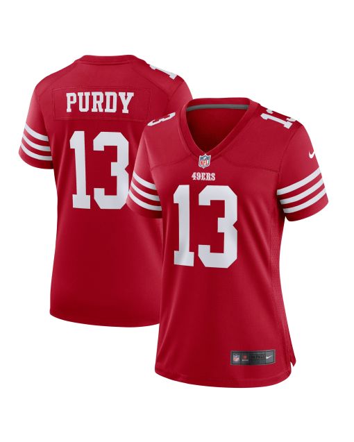 Women’s San Francisco 49ers Brock Purdy Scarlet Player Jersey