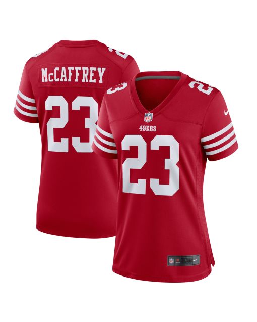 Women’s San Francisco 49ers Christian McCaffrey Scarlet Player Jersey
