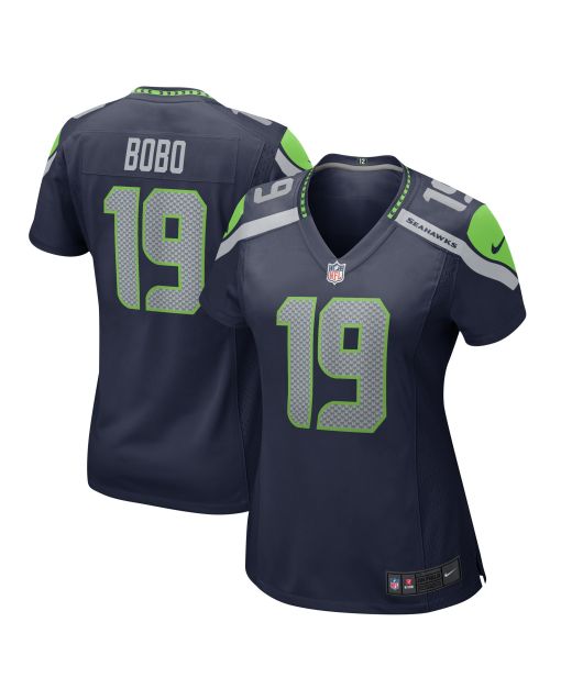 Women’s Seattle Seahawks Jake Bobo College Navy Game Jersey