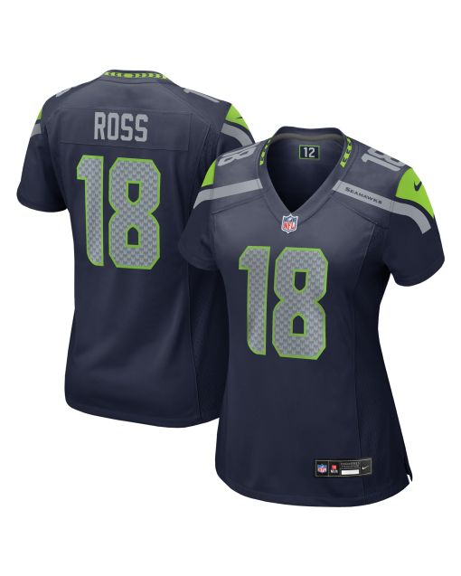 Women’s Seattle Seahawks Josh Ross College Navy Game Jersey
