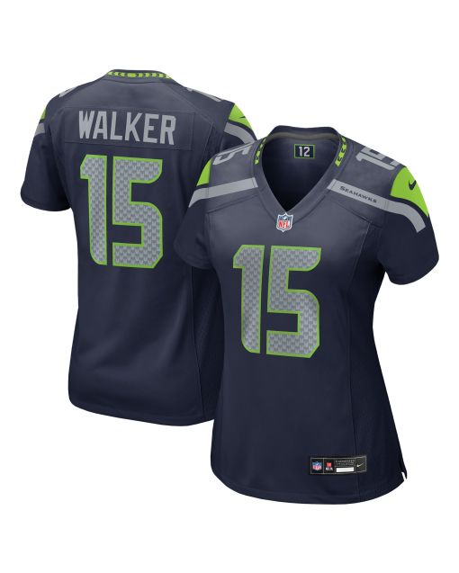 Women’s Seattle Seahawks P.J. Walker College Navy Game Jersey