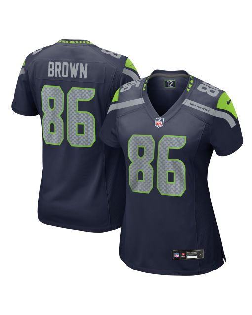 Women’s Seattle Seahawks Pharaoh Brown College Navy Game Jersey