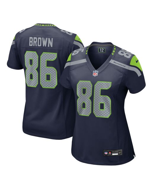 Women’s Seattle Seahawks Pharaoh Brown College Navy Team Game Jersey