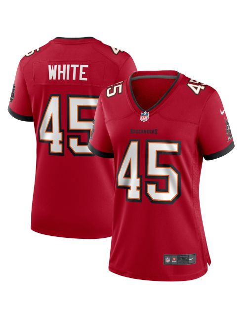Women’s Tampa Bay Buccaneers Devin White Red Game Player Jersey