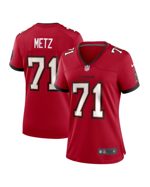 Women’s Tampa Bay Buccaneers Lorenz Metz Red Game Jersey