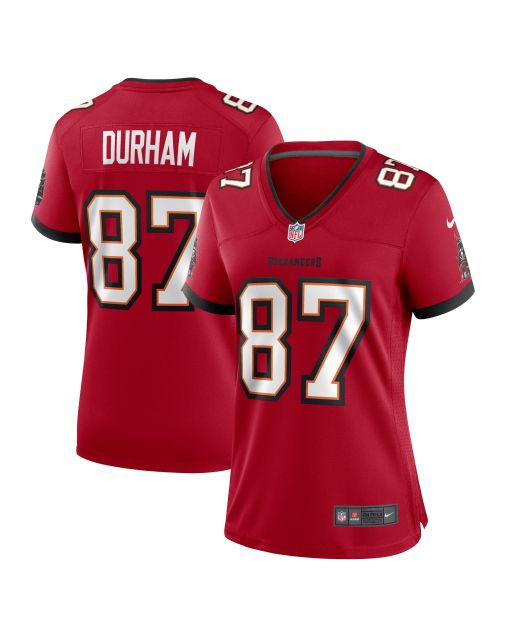 Women’s Tampa Bay Buccaneers Payne Durham Red Game Jersey