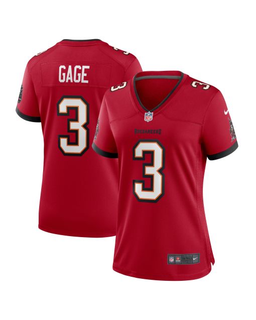 Women’s Tampa Bay Buccaneers Russell Gage Red Game Jersey