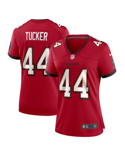 Women’s Tampa Bay Buccaneers Sean Tucker Red Game Jersey