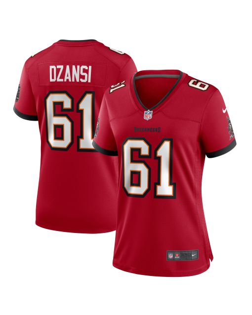 Women’s Tampa Bay Buccaneers Silas Dzansi Red Game Jersey