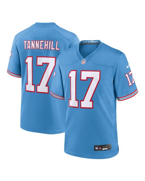 Youth Tennessee Titans Ryan Tannehill Light Blue Game Jersey
