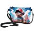 Adventurous Canine in the Colorful Sky Makeup Bag