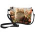 Cat in a Blossoming Tree Makeup Bag