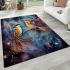 Celestial harmony birds area rugs carpet