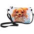 Chill Time Dog in Bathtub with Fruits and Sunglasses Makeup Bag
