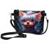 Curious Canine with Glasses Makeup Bag
