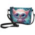 Curious Owl with Bubbles Makeup Bag