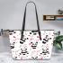 Cute cartoon panda pattern leather Chic Stylish Tote Bag & Women Totes: Perfect Gift for Girlfriend | Crossbody, Purse, Handbag