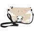 Cute panda stars and planets in the sky makeup bag