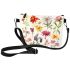 Diverse Floral Vase Arrangement Makeup Bag