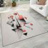 Dynamic contrast of geometric shapes area rugs carpet