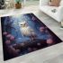 Enchanted forest owl area rugs carpet