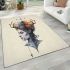 Enigmatic beauty a timeless portrait area rugs carpet