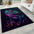 Frog design colorful area rugs carpet