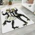 Frogs in tuxedos and dresses dancing area rugs carpet