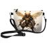 Golden Samurai Beetle Warrior Makeup Bag