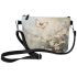 Graceful White Butterfly Haven Makeup Bag