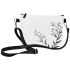 Minimalist Botanical Bliss Tranquil Elegance Makeup Bag