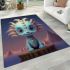 Mystical creature by water area rugs carpet