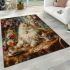 Persian cat at tea parties area rugs carpet