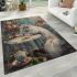 Persian cat at tea parties area rugs carpet